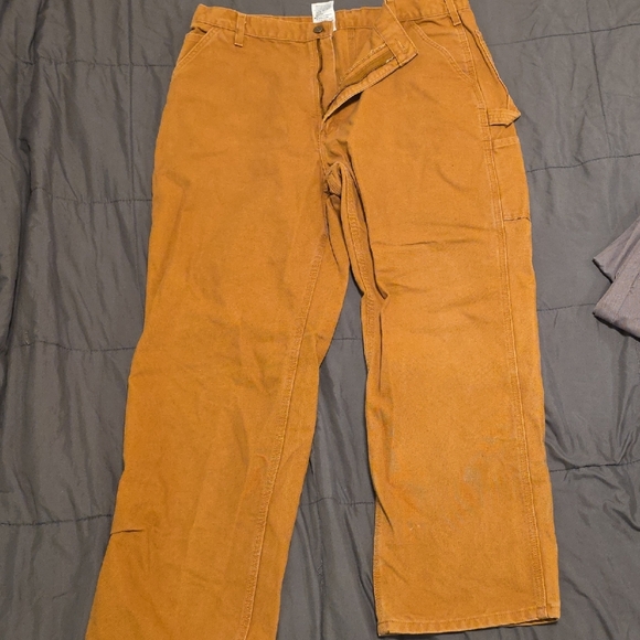 Carhartt Men's Relaxed Blue Jeans - Picture 13 of 15